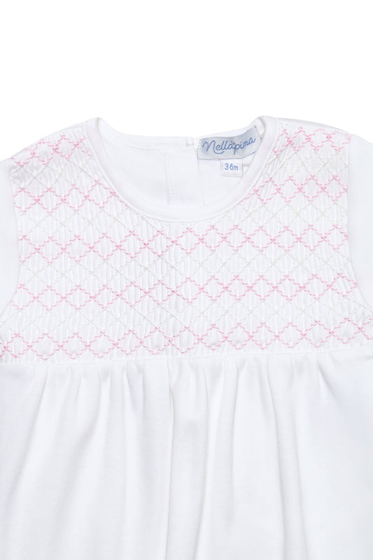 Signature Smocked Girls Gown