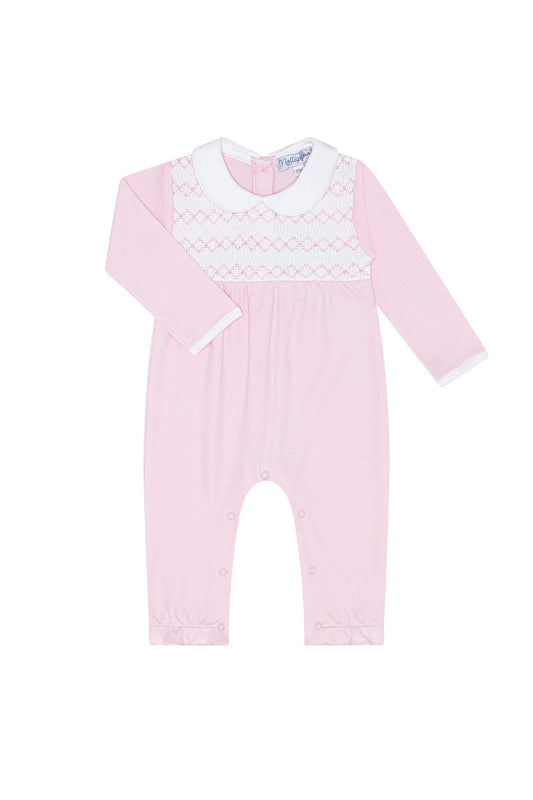 Signature Smocked Girls Playsuit