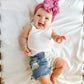 Mulberry | Signature Ruffled Baby Headband