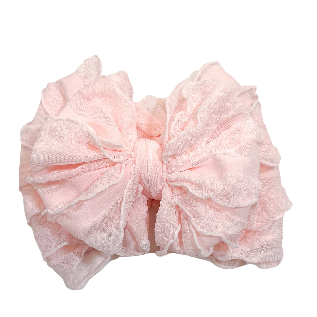 Sweet Pink | Signature Ruffled Baby Headband